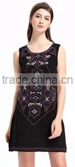 Domin fashion latest sequin woman whole short dress