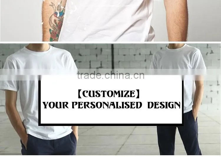 100% cotton custom t shirt printing t-shirts