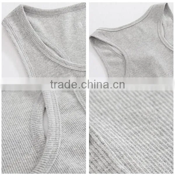 Womens workout tank top , loose fitting gym tank tops singlets ,screen printing racer back fitness tank top