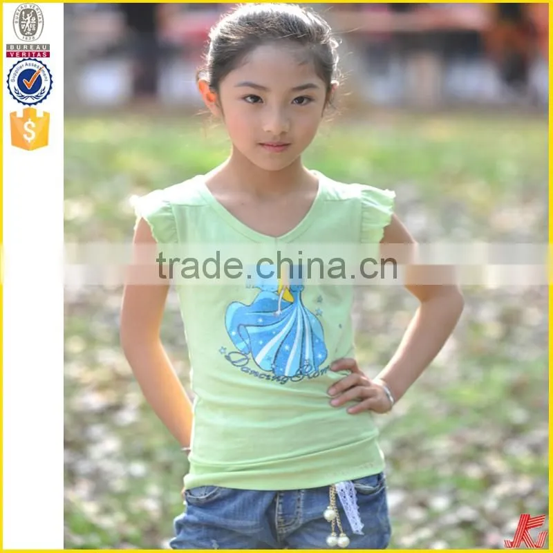 fashion design girls tshirt printing custom t shirt