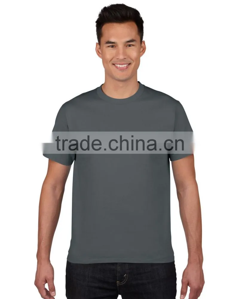 wholesale good quality pure cotton bulk plain t shirt in stock