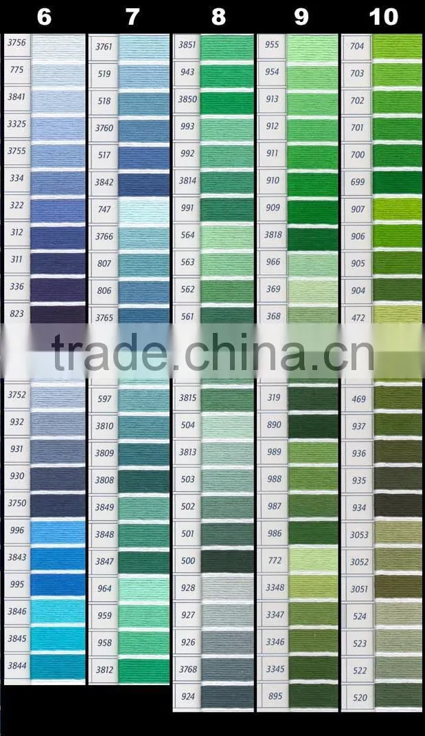 100% cotton thread wholesale