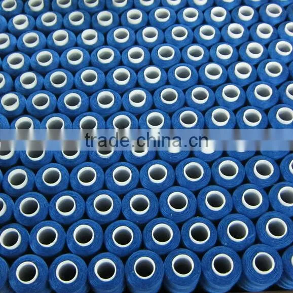 100 polyester spun cheap sewing thread