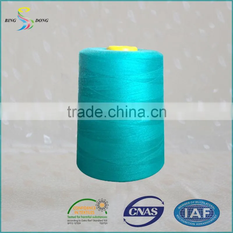 Spinning 100% spun Polyester 50/2 Yarn