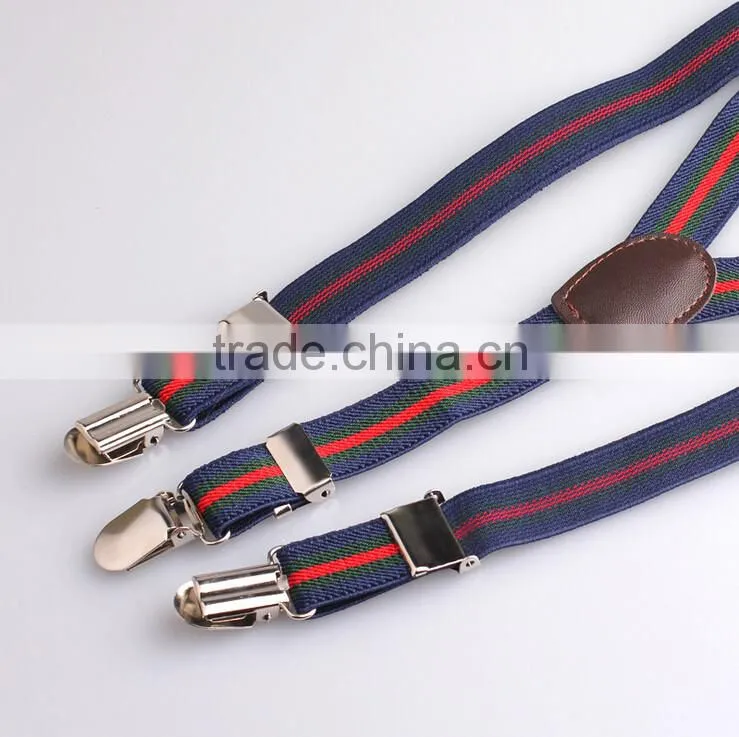Striped Adjustable Boy/Girls Kid Toddler Suspenders Braces