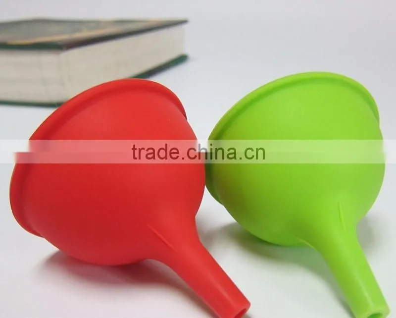 New product mini silicone oil funnel for cooking tools