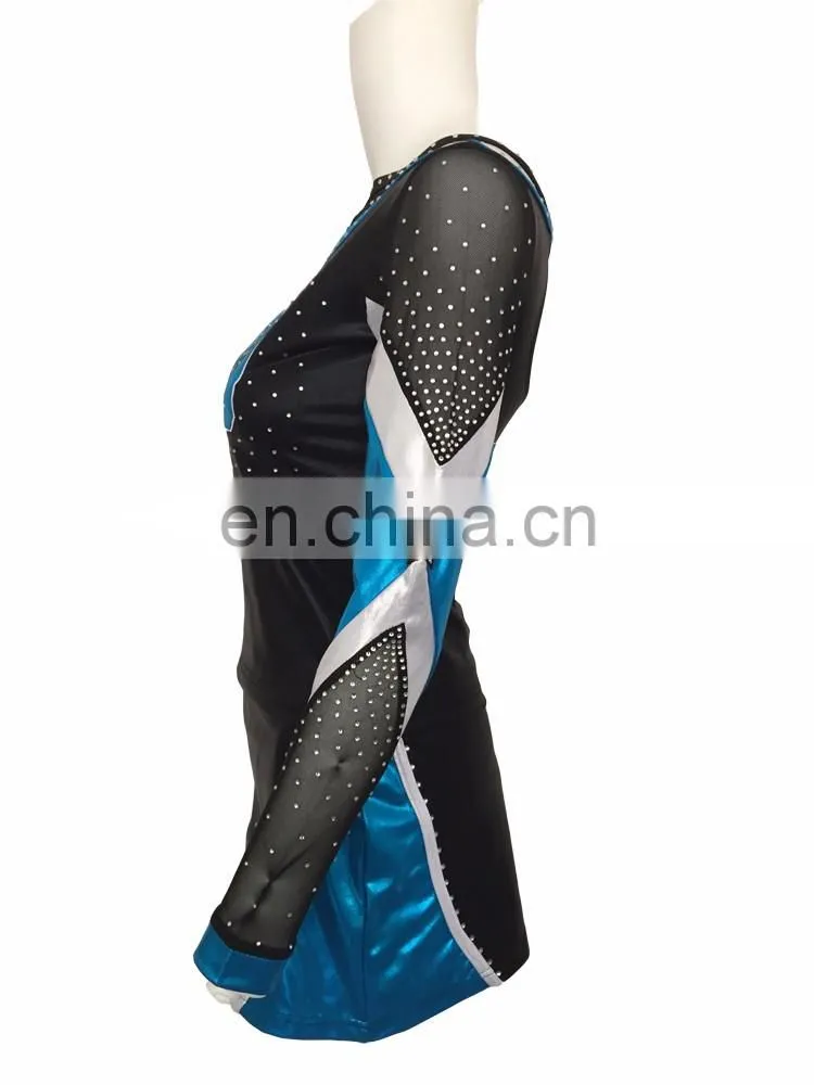 Cheap Price Custom Designed Dongguan Girls Cheerleading Uniforms Sexy