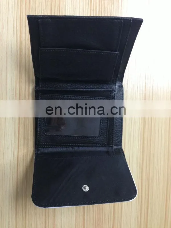 sublimationheat transfer PU material blank middle wallet