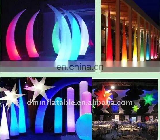 Hot slae christmas inflatable cone with led light