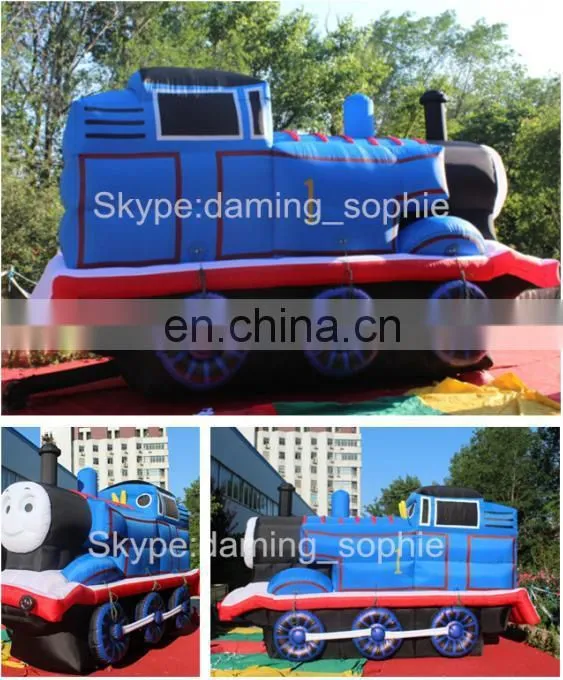 Customize Advertising Inflatable Train Cartoon for Sale