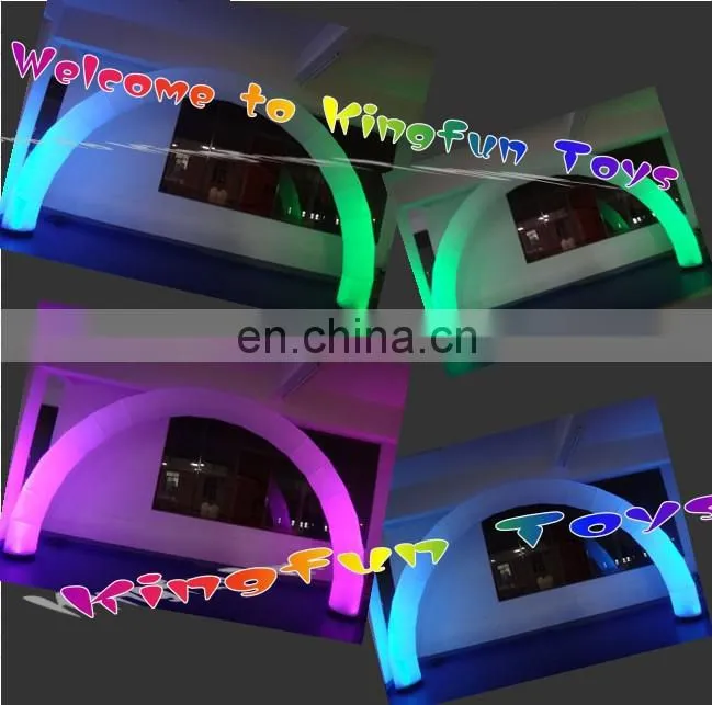 Magical ground inflatable led ball