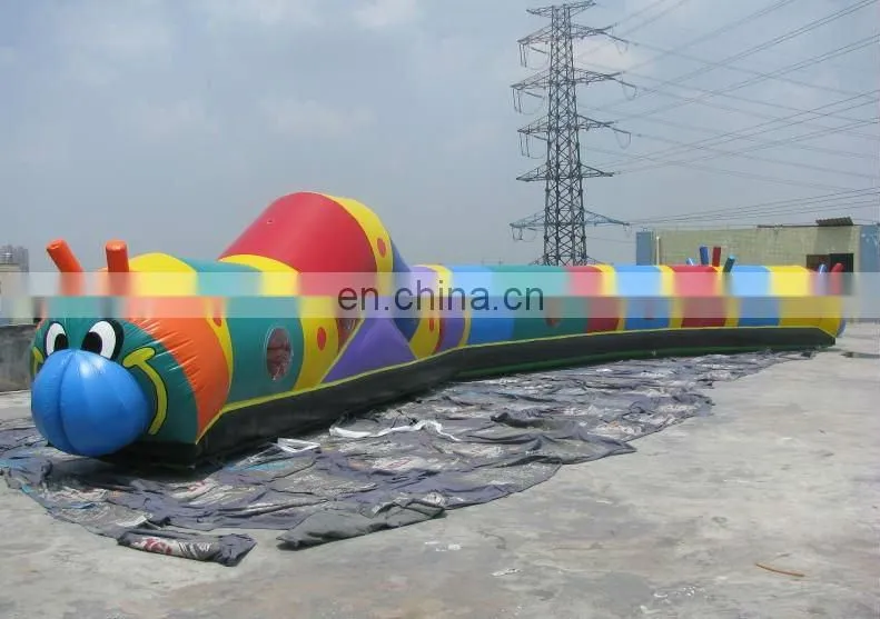 Small train inflatable tunnel