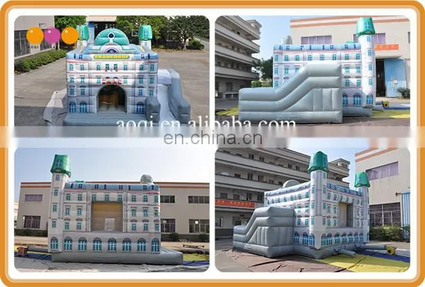 inflatable supplier kids outdoor toy building inflatable slide jumper combo bouncer