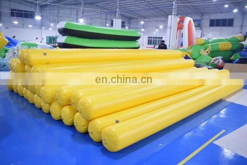 Inflatable swim buoy marks 4M Floating tubes inflatable long tube