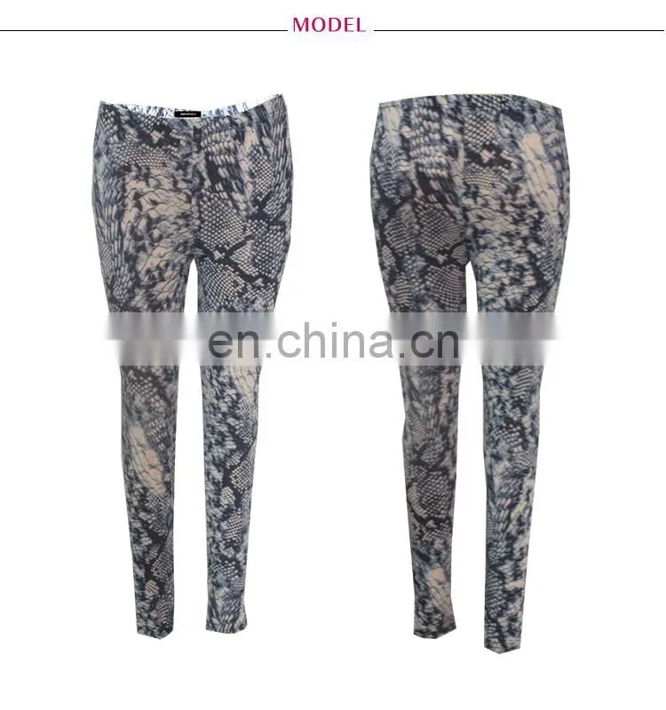 2016 Women Snake Print Yoga Pant leggings wholesale always leggings