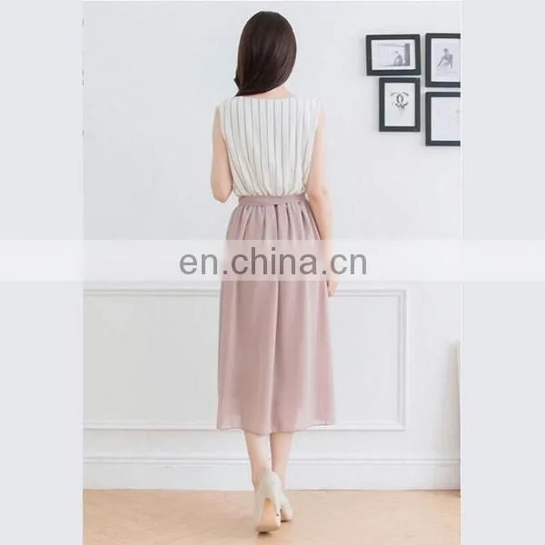 Wholesale korean style women wear new model casual dress for women
