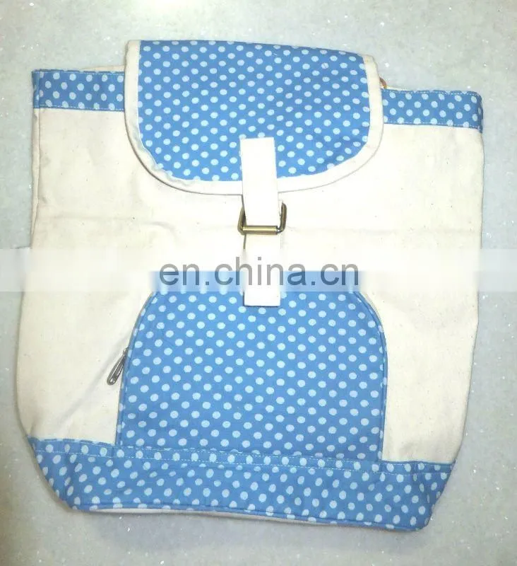Canvas backpack