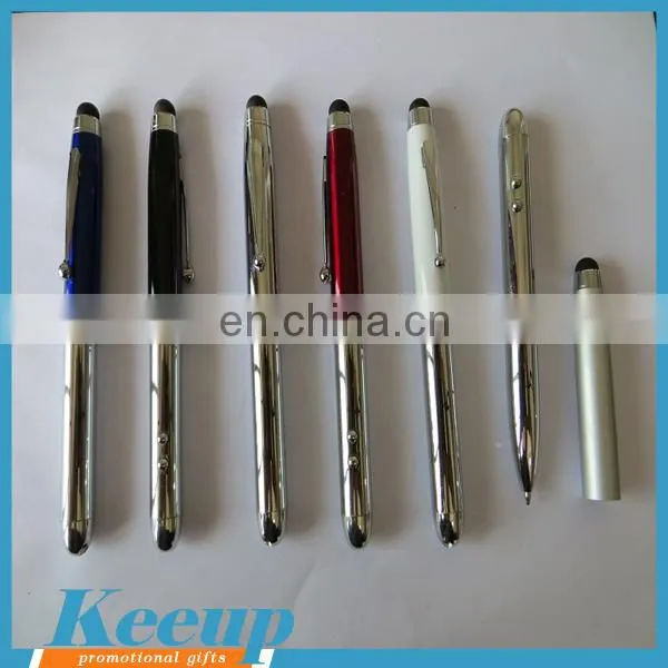 Hot sale Mini laser pointer with touch screen pen