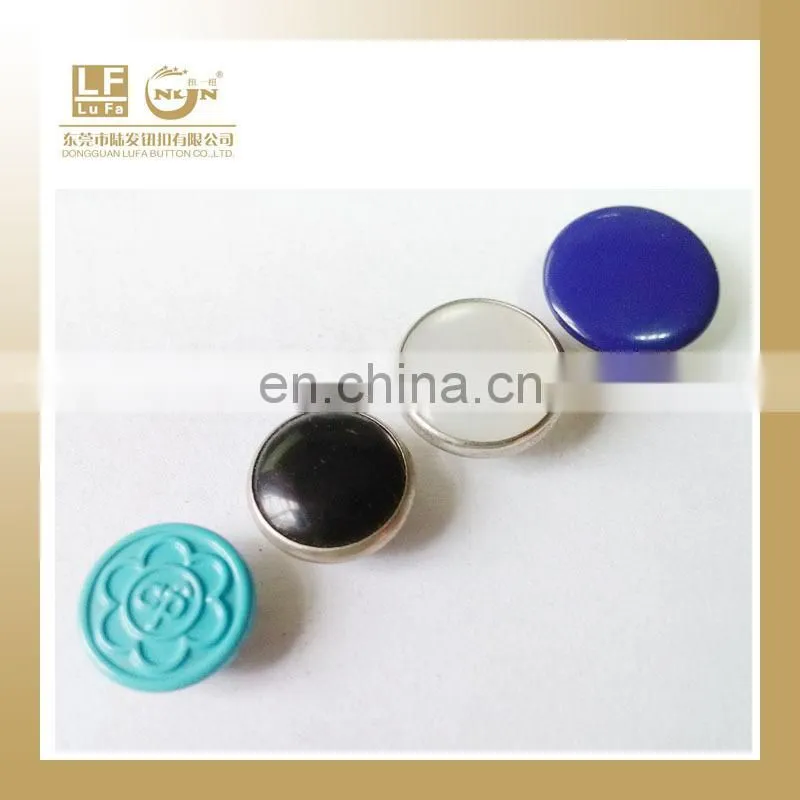 variety sizes of ring prong snap button