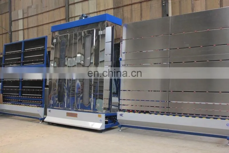 1600 insulating glass washer horizontal glass cleaning machine
