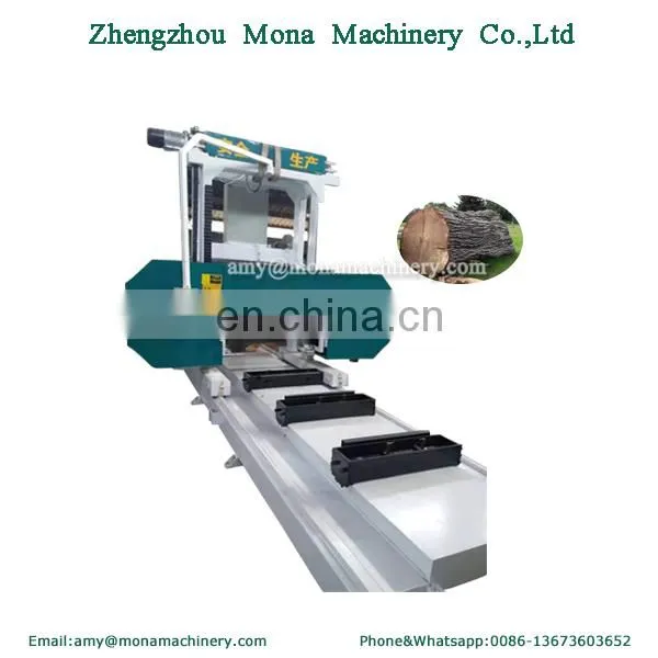 Gantry Horizontal band saw for cutting red wood teak wood