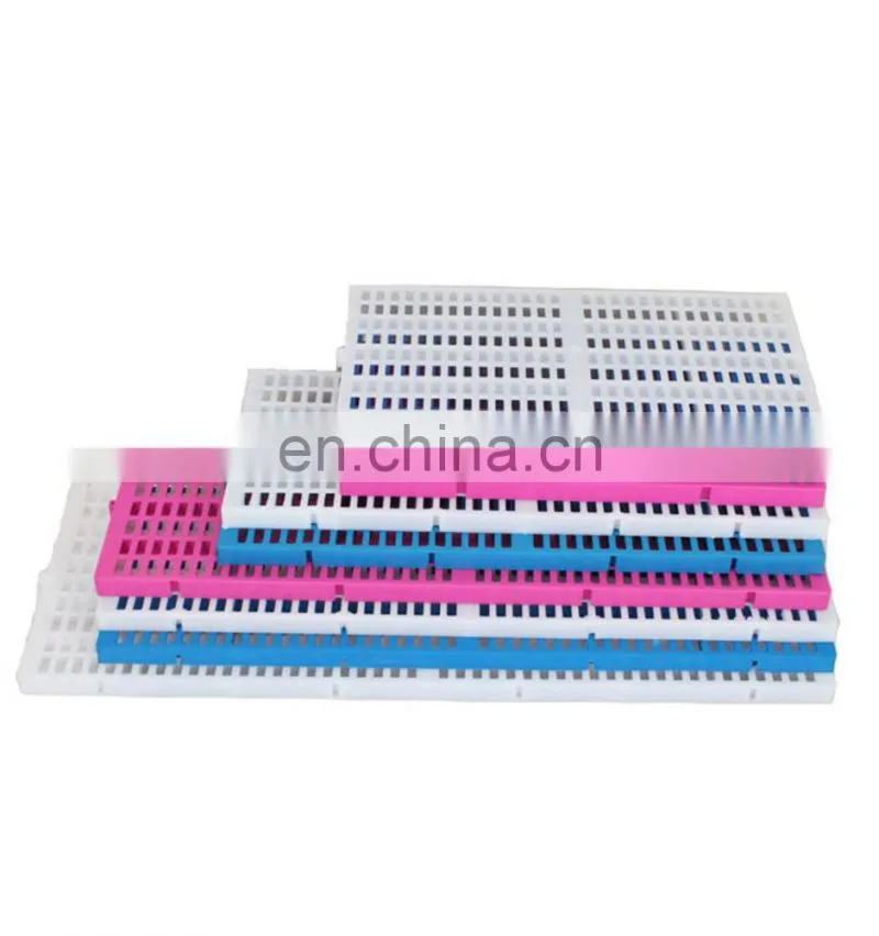 New Design Easy Clean Anti-Slip Hard Plastic Pet Mat With Groove