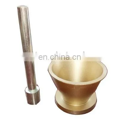 Asphalt sand absorption cone and tamper