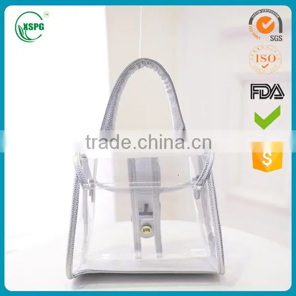 Cute Clear Transparent Newest Pvc Tote Bag with Competitive Price