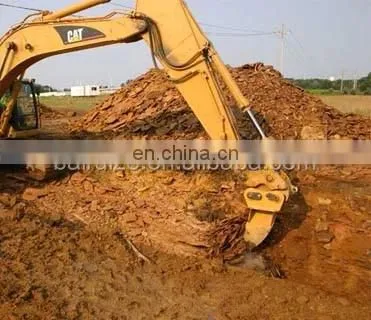 Excavator attachment, single tooth ripper for 20 ton excavator