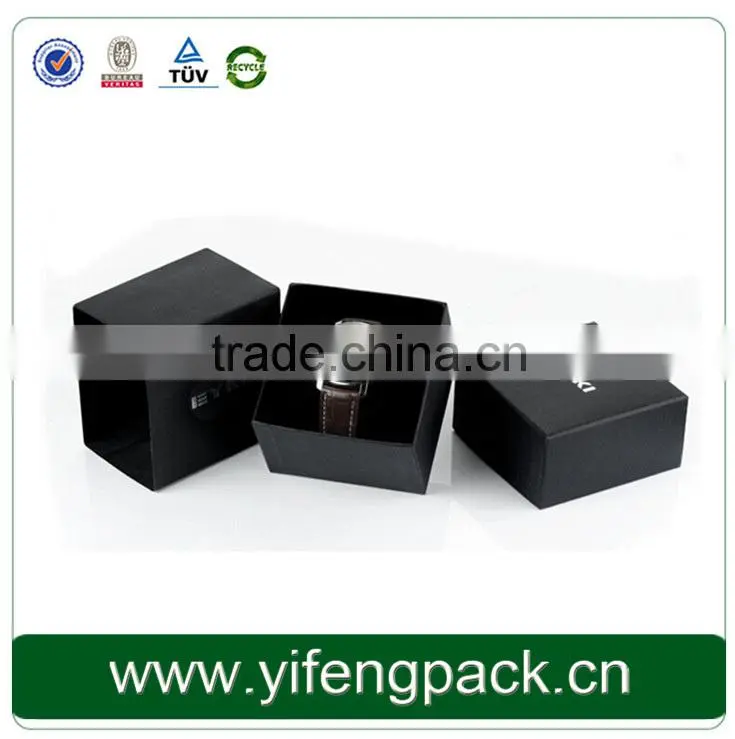 Custom high quality paper gift wrap box for watch wholesale