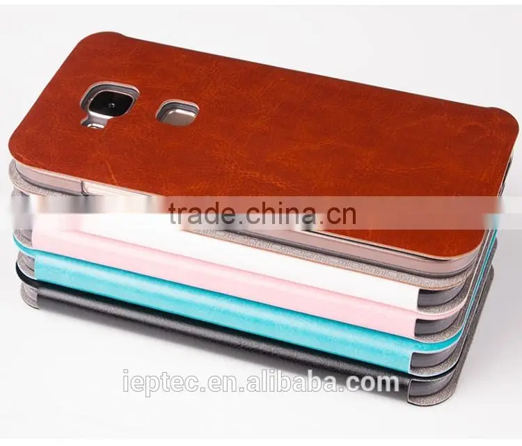 MOFi RUI Series PU leather Flip Mobile Phone Cases Cover for Huawei G7 Plus, Huawei G8, Free Samples