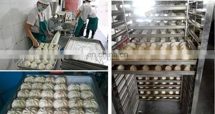 China manufacturer automatic Bao Zi Machine / Steamed stuffed bun making machine