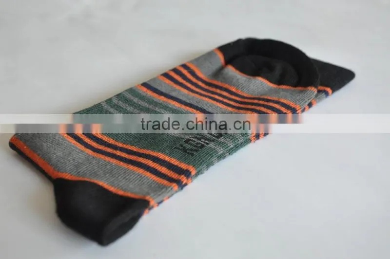 Men's stripe cotton socks