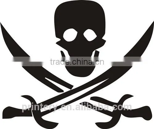 Skull car window light film sticker, removable window gel stickers,gel sticker winow glass stickers