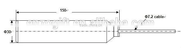 0-50m pool water level sensor well level sensor water level sensor with alarm