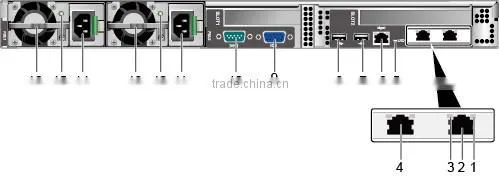 Quidway supplier DDR3 intel database server huawei RH 1288A V2 with 1 or 2 processors