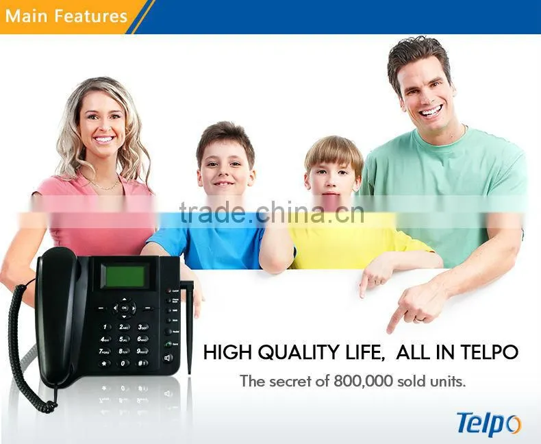 TPS300 color screen gsm fixed wireless phone
