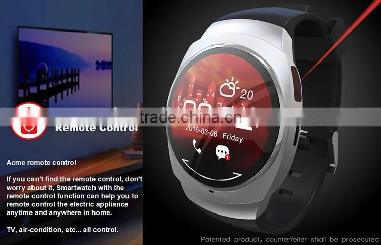 Wholesale Round Smart watches with Sleep monitor for iOS and Android