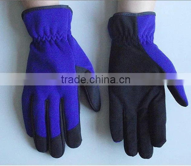 Anti Shock leather palm carpenter, Plumbing and Heavy duty Mechanic Work Gloves