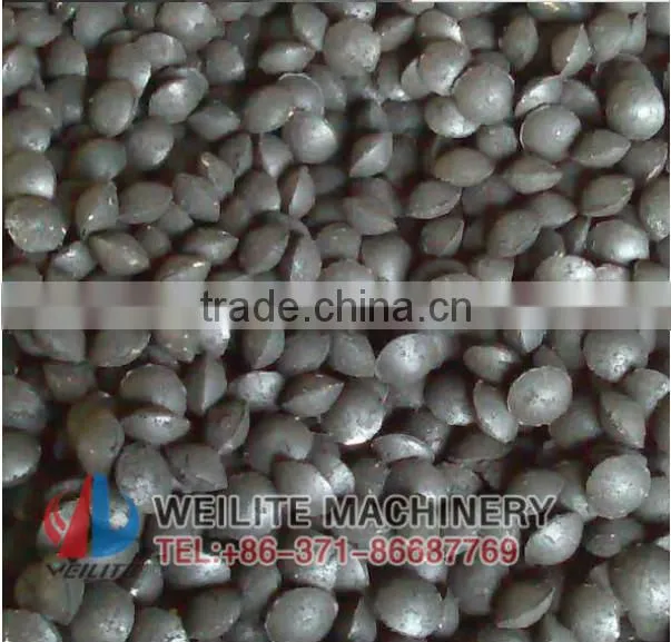 Briquetting peat machine / briquetting pillow shape iron ore powder machine