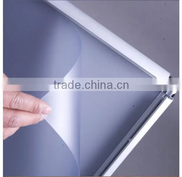 Aluminum poster advertising frame in 2014