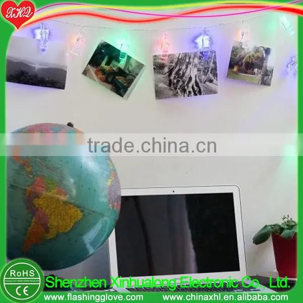 Flashing LED strip light LED peg