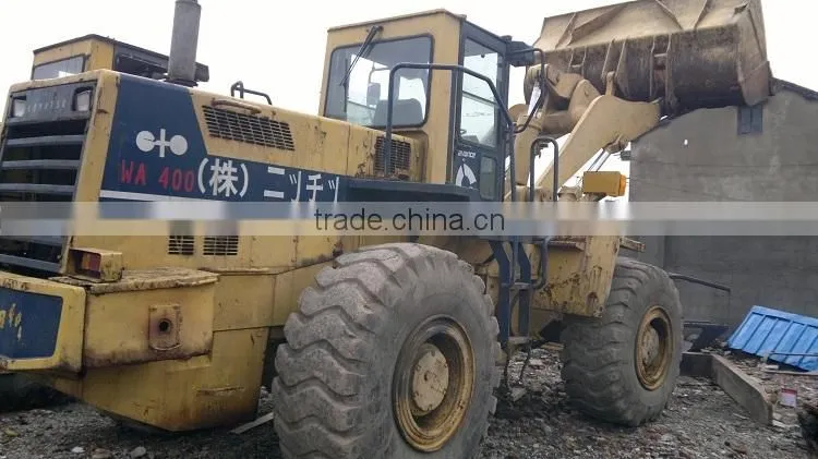 Japan Komatsu WA400-3 Used Wheel Loader For Sale-Low price,3.5m3 bucket