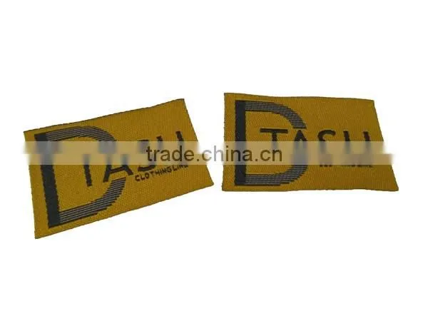 wholesale woven label ,high quality woven label, high density garment woven label