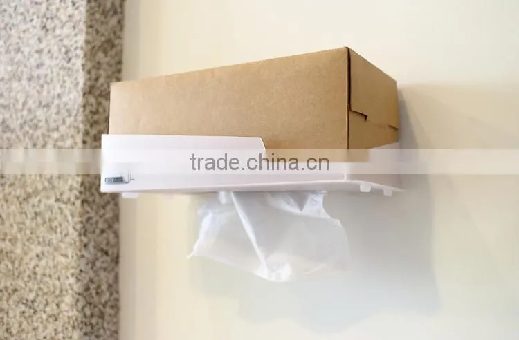 Tissue box, foldable plastic tissue box, put the tissue box upside down to pull tissue paper
