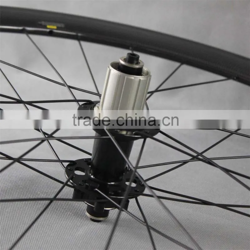 carbon road bike wheels 50 mm clincher &tubeless wheelsets
