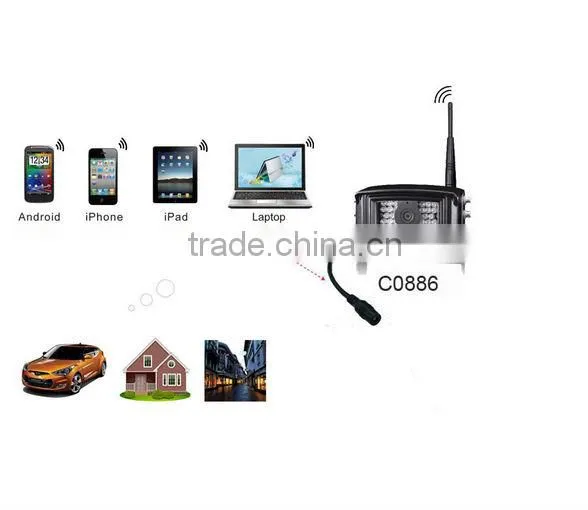 Anti-interfere waterproof wifi reverse camera wireless for truck
