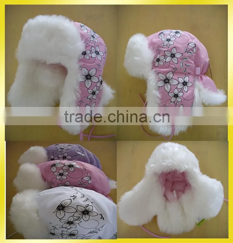 2015 New Product Acrylic Winter Cap For Children