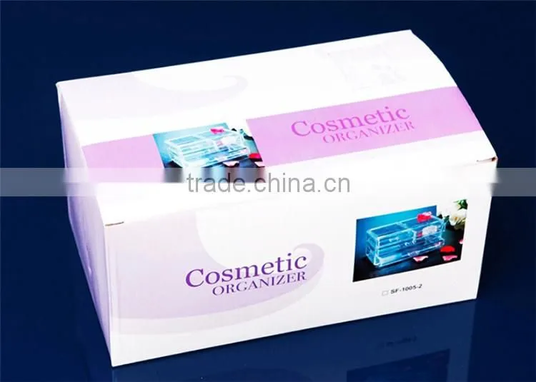 transparent drawer type cosmetic Display Box