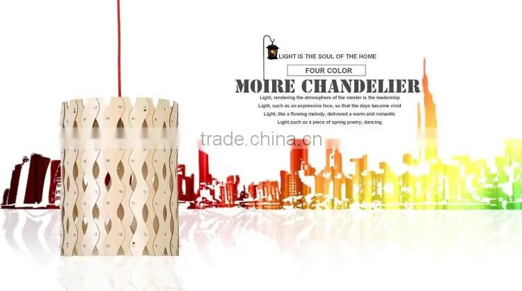 Modern wood pendant light chinese lantern pendant lighting JK-8005B-21 LED pendant Light